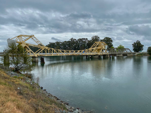 istock A small bridge across the river, Delta, California, USA 1464233911