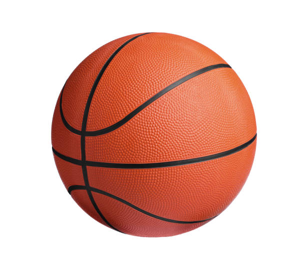 istock New orange basketball ball isolated on white 1464242042