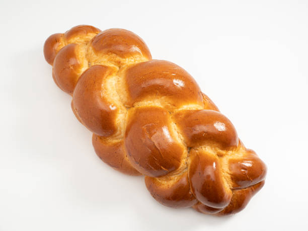 White baton. Sweet white bread. Sweet bread.