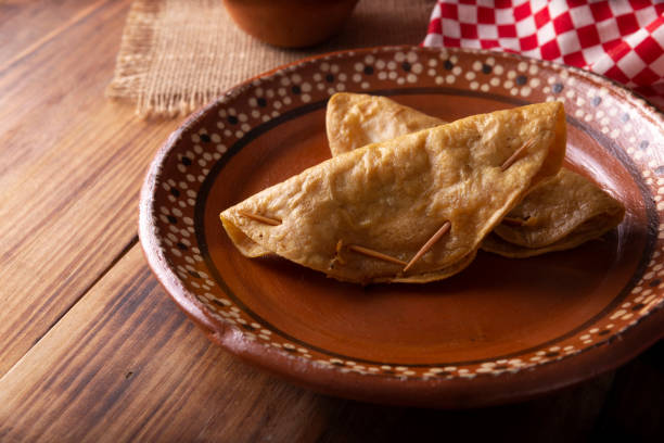 istock Golden Quesadillas Mexico 1464248184