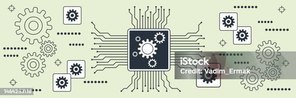 Data Processing Vector Concept Stock Illustration - Download Image Now ...
