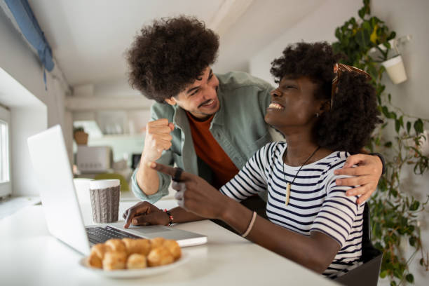 istock Young couple spends time together 1464288252