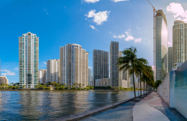 istock Miami, Florida cityscape views from Miami River Walk 1464299989