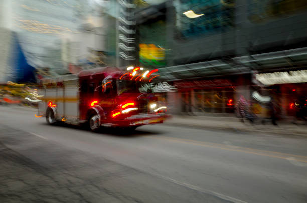 istock TORONTO FIRE TRUCK IN MOTION BLUR 1464308500