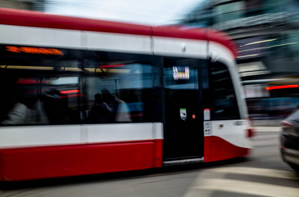 istock TORONTO STREETCAR IN MOTION BLUR 1464308510