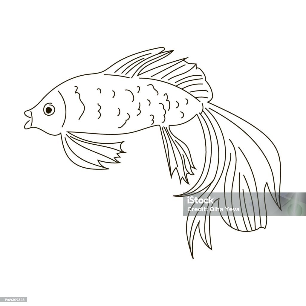 Blob Fish Isolated Stock Illustration - Download Image Now - Fish, Blob, Illustration - iStock