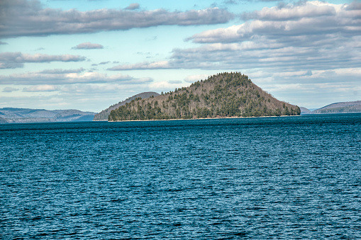 one of many islands located  at the quabbin reservior