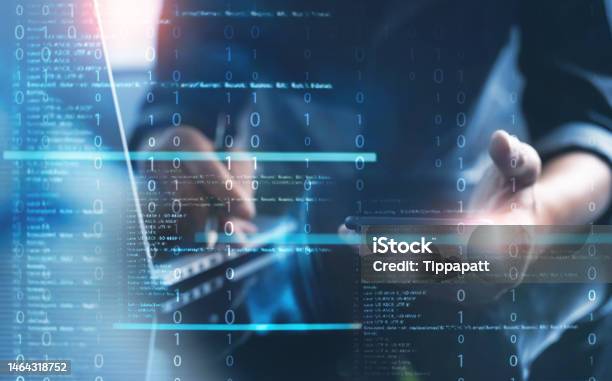 Digital Technology Software Development Concept Coding Programmer ...
