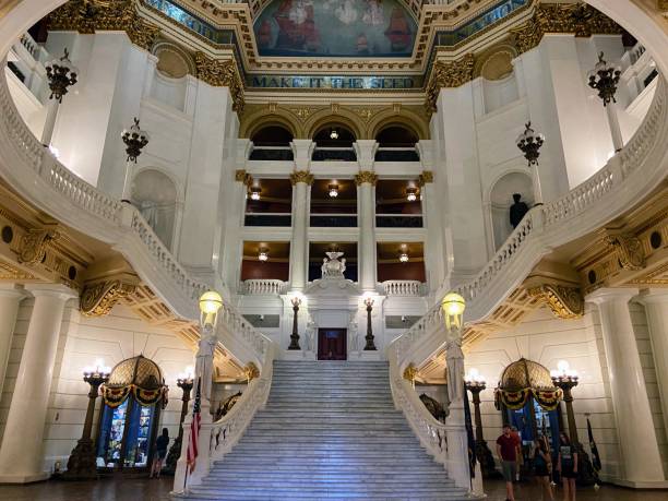 istock Inside the Pennsylvania State Capitol Building 1464328071