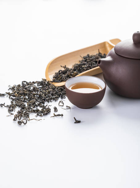 istock Photograph of teacups and tea sets 1464328105