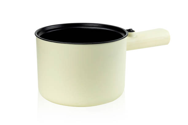 istock Multifunctional electric cooking hot pot isolated on white background with clipping path. 1464332423