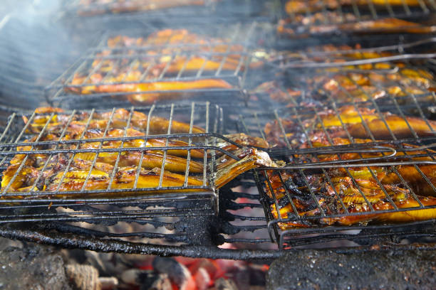 istock Local Business - Smoked Chicken Wings 1464334256