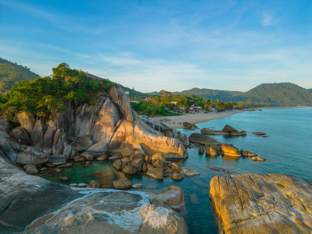 istock Aerial view of rocks on Koh Samui Island 1464342009