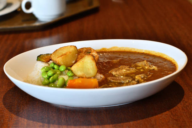 istock A delicious Japanese-style curry. 1464344594