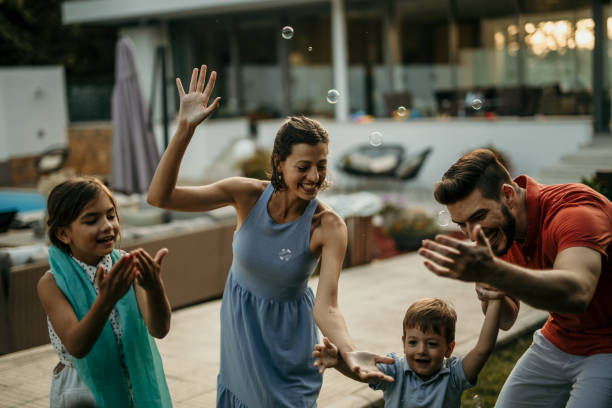 istock Family playing around 1464350996