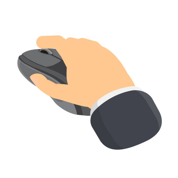 6,700+ Hand Holding Computer Mouse Stock Illustrations, Royalty-Free ...