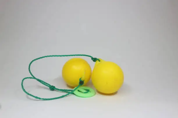 Photo of Clackers toys or known as Lato Lato in Indonesia