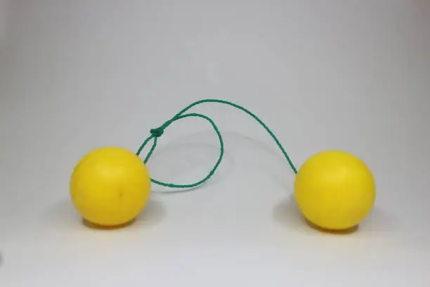 Photo of Clackers toys or known as Lato Lato in Indonesia
