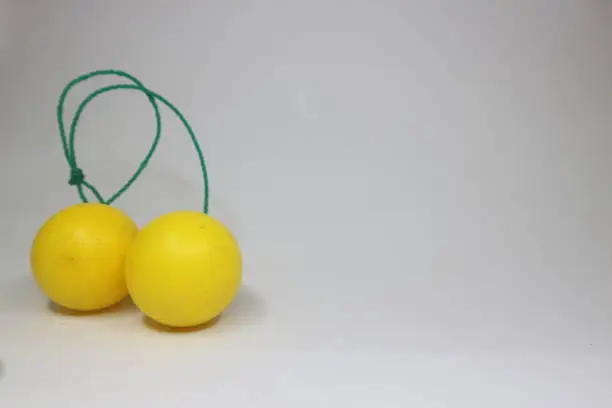 Photo of Clackers toys or known as Lato Lato in Indonesia