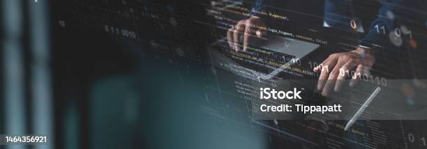 Digital Technology Software Development Concept Coding Programmer ...