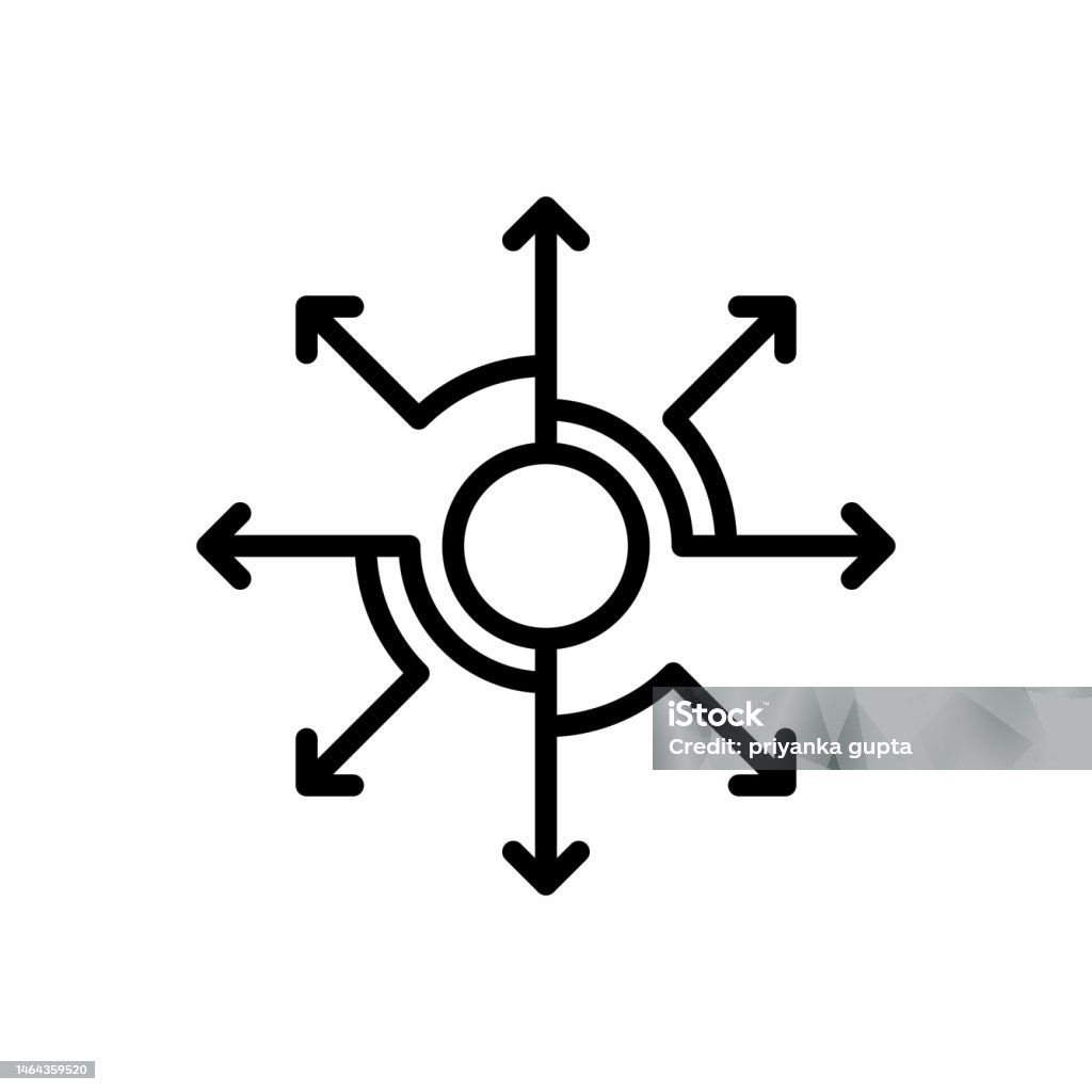 Expand Easy Expand Circle Stock Illustration - Download Image Now - Circle, Growth ...