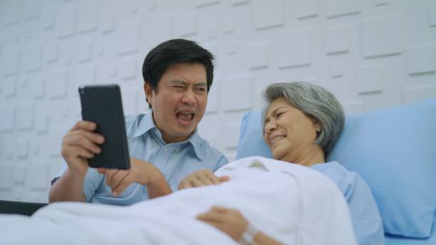 istock Video call with family. 1464362126