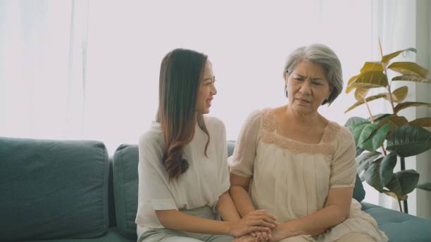 istock Mother and daughter support each other. 1464362661