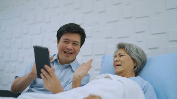 istock Video call with family. 1464362681