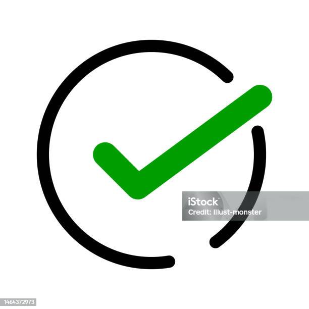 Round Check Box Select And Input Box Vector Stock Illustration ...
