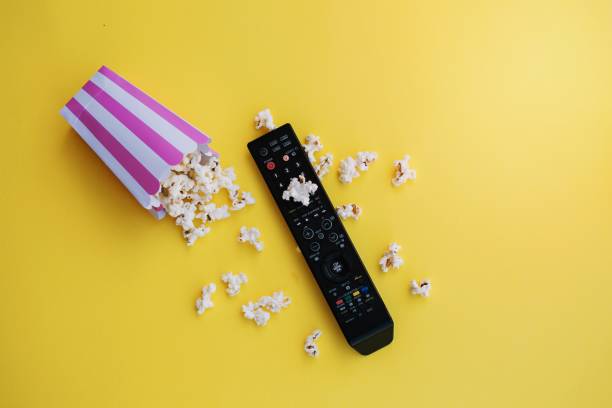 istock tv remote control near spilled popcorn 1464373007
