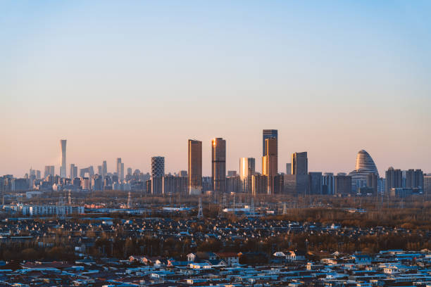 istock The sunset of Wangjing 1464374998