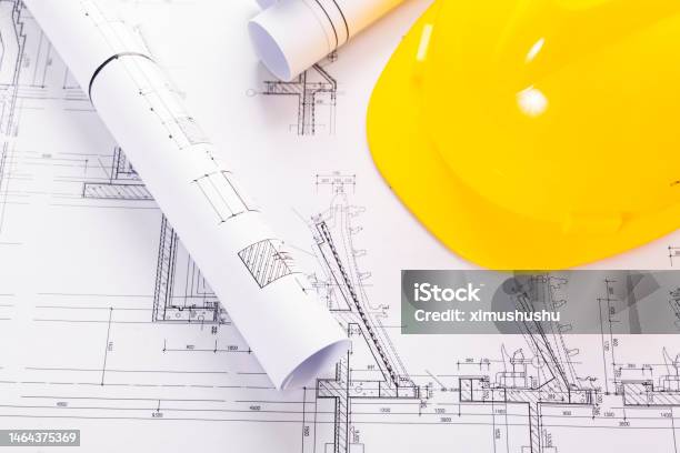 Engineering Drawing R Tool Engineering Drawings And Tools Stock Photo - Download Image Now ...