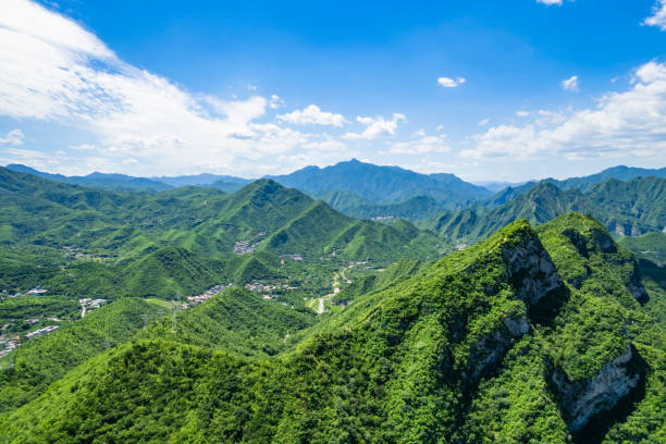 istock Mountain landscape west of Beijing, China 1464387637