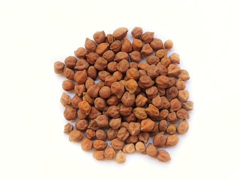 Red chana or kala chana is a small dark brown coloured chana with a rough coat, cultivated mostly in India and other parts of the Indian sub-continent