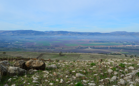 Very peaceful scenery in such a dangerous place between Israel and Syria