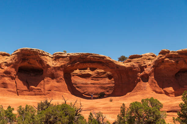 The Arches National Park in Grand County, Utah