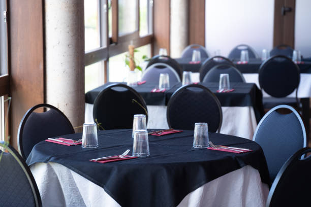 istock Closeup shot of a restaurant 1464415929