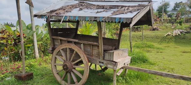 istock An old horse-drawn carriage 1464421725