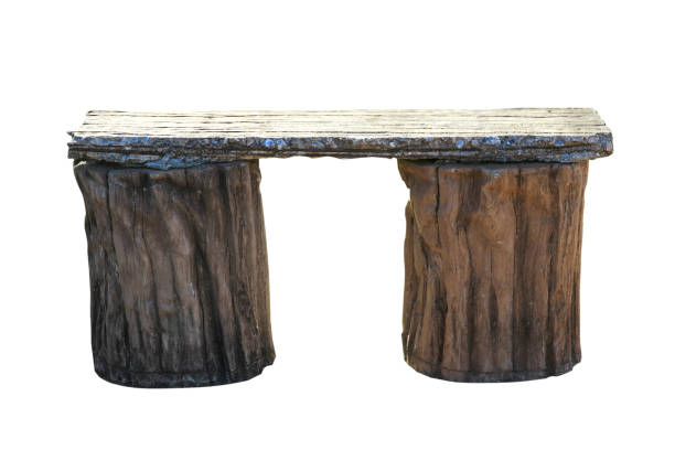 istock large stone chair isolated on white background with clipping path.Selection focus. 1464422365