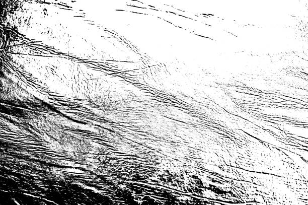 istock black and white silhouette texture background, art design 1464425836