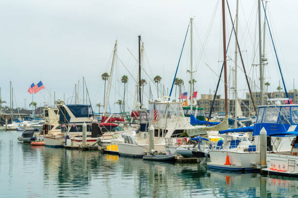 istock Beautiful shot of sailing ships 1464427712