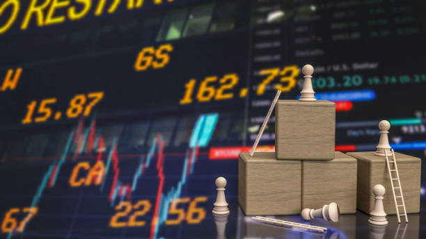 istock The wood chess and cube on chart background for business concept 3d rendering 1464435426