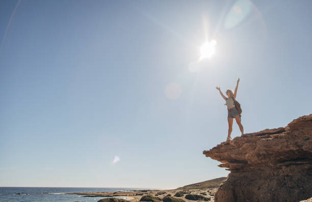 istock Woman loving nature 1464465495