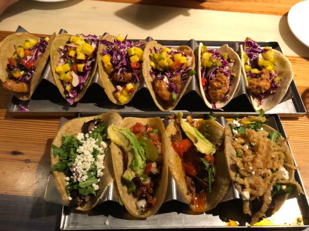 istock Taco being served on the tables 1464481959