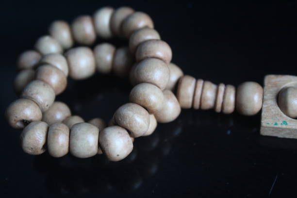 istock Wooden prayer beads 1464489330