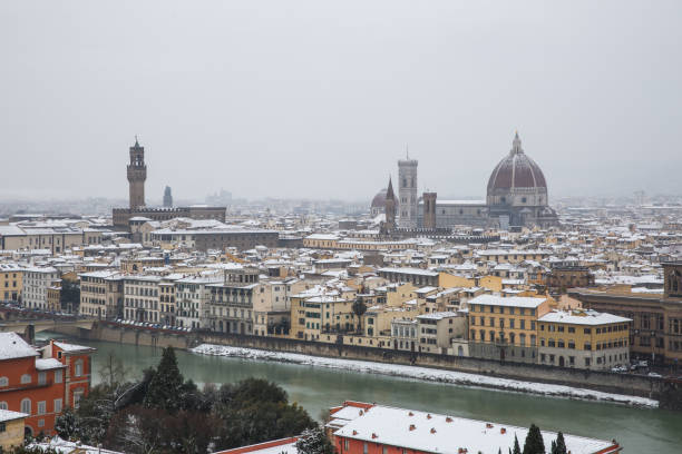 istock Snow in Florence, Italy 1464495046