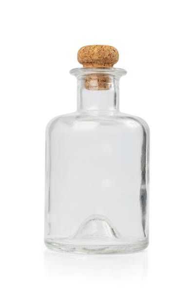 istock Old Glass Bottle Isolated, Vintage Bottles Collection 1464500967