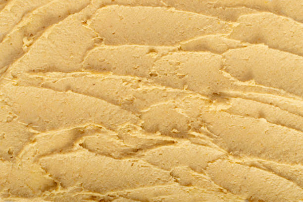 istock Hummus Smear Texture Background, Houmous Dip Pattern, Tahini Sauce Mockup, Middle Eastern Dip 1464501045
