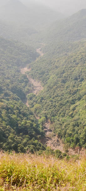 istock A crop shot of a valley between two montains 1464503604