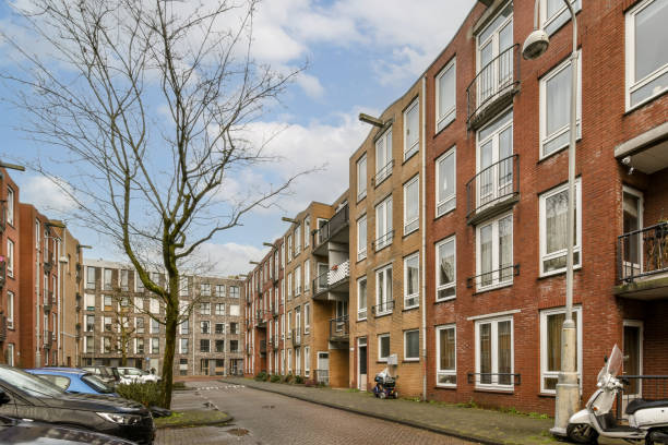 istock the building in which the apartment is located 1464504409